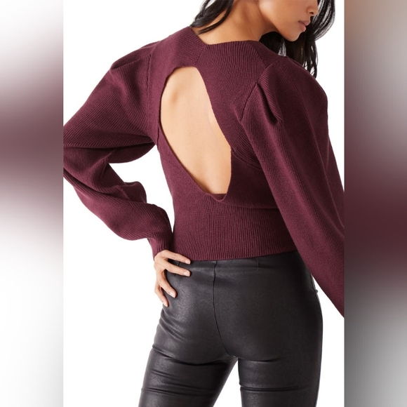 Free People Saffron Open Back Sweater - Picture 2 of 5